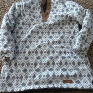 marleylilly reversible fleece sizs medium